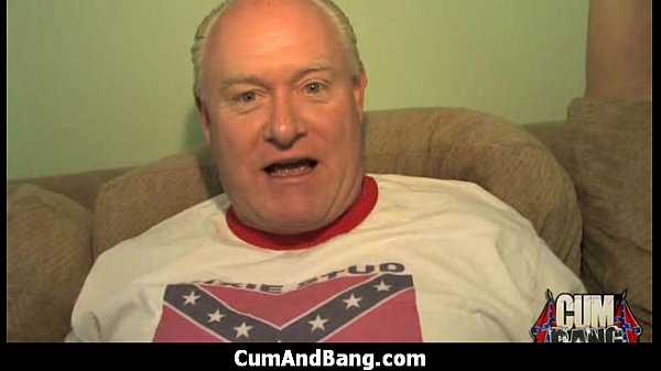 Ebony girl gets gangbanged by multiple white guys in interracial gangbang scene