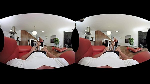 Samantha Jolie Gets Off with VR Sex Toys in Virtual Reality Blowjob
