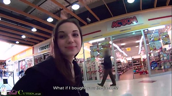 Mallcuties Reality Teen Girl Fucked by Stranger in Public Mall Shop