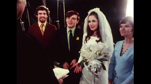 Bride mary gives husband oral at wedding ceremony