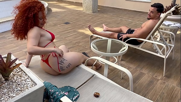 Latina wife cheats with neighbor and returns home creampie