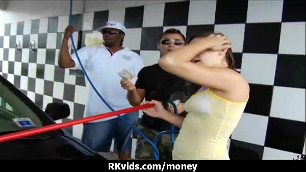 Medapascal teen pays for sex with a sexy wild chick
