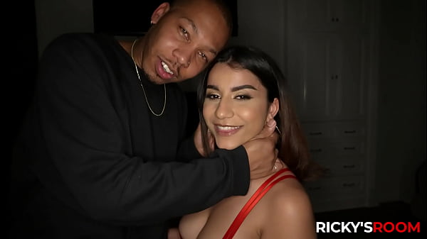 Ricky Johnson and Roxie Sinner Brunette Blowjob with Big Cock and Big Ass