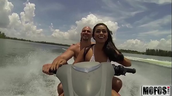 Eva Saldana joins Real Slut Party on private yacht for group blowjob and anal sex