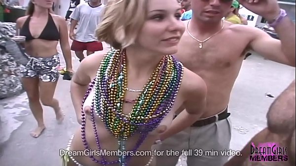Florida Bartenders Flashing in Public Outdoor Bikini Parties