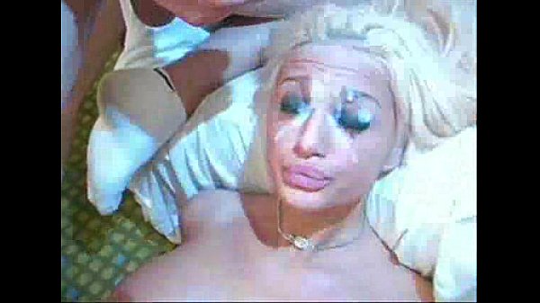 Blonde buys cumshot bukkake facial cumshot compilation