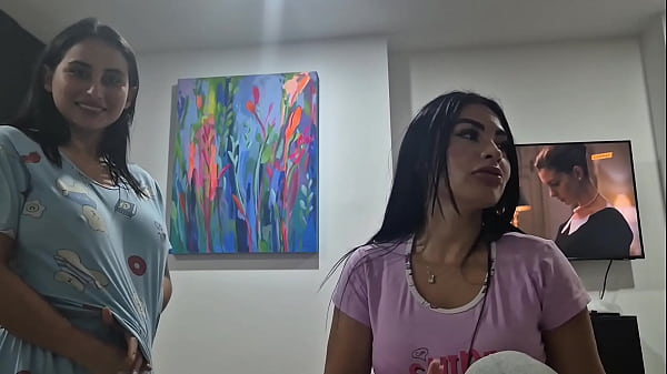 Alejandra Palacios and her friends party wild and get caught in a lesbian orgy with multiple guys