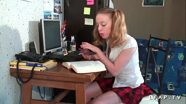 Lafranceapoil's teen daughter gets hardcore anal sodomy with a messy facial