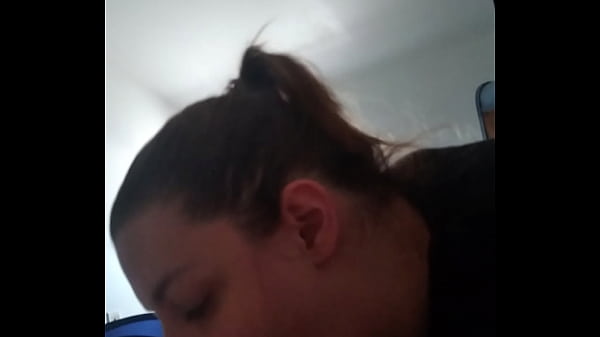 Chubbilcious deepthroats her chubby boyfriend Getting Some Head