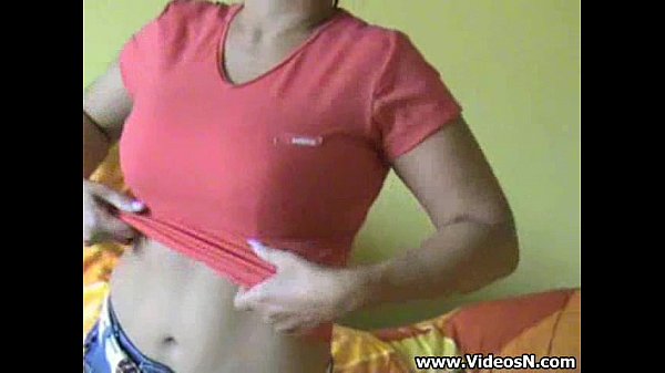 Girl friend hiding her face while showing off her big tits for a tit job