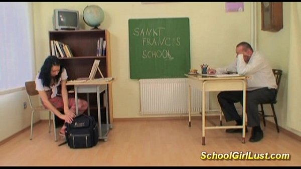 School Girl Lust naughty girl in uniform gets anal spanking