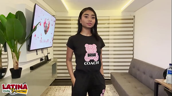Colombian teen Carol Tiny tries anal with big cock