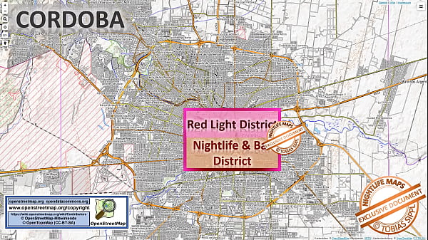 Cordoba Argentina sex map with brothels and prostitutes