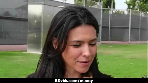 Teen girl takes cash payment for intimate encounter