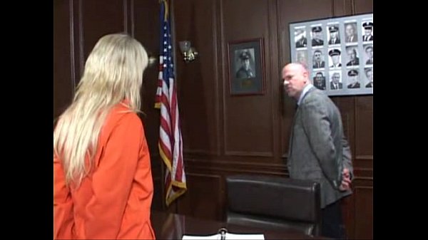 Blonde inmates suck and fuck Rod Fontana