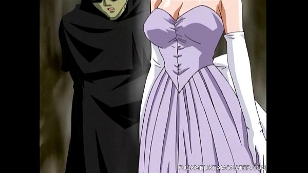 Busty pink haired hentai girl rides hard cock