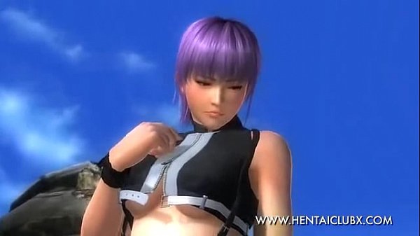 Kasumi and Ayane fan service cosplay sexy ecchi scenes Alive 5 Ultimate