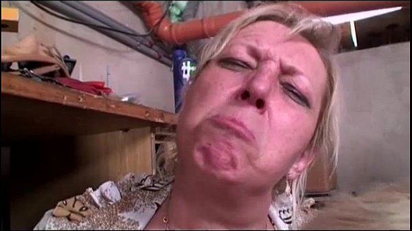 Granny watches grandpa fuck young blonde babe