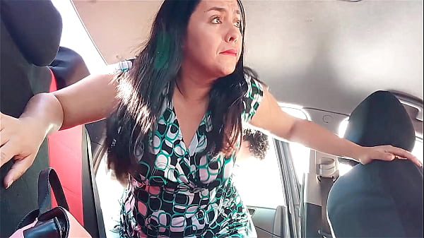 Luis Herm fucks his stepmom Kellyhotstepmom in the back seat of the car during a roleplay session