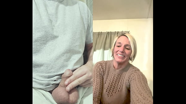 Avofaps 42yr old milf first time ballbusting experience with huge toy and small cock humiliation