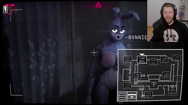 Gon Kappa plays FNAF nightshift with big ass girl