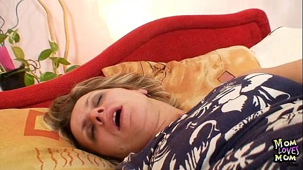 Czech mature mom masturbates for the first time