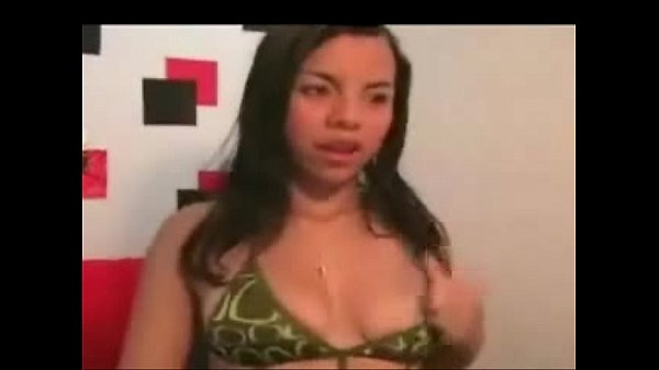Latin webcam model gets naked on live cam