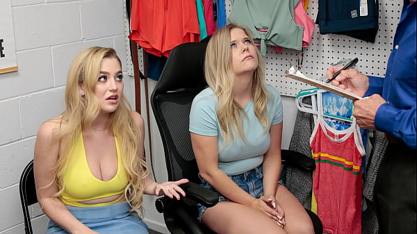 Blake Blossom, Tommy Gunn, and Ameo1 Caught Shoplifting Teens Bent Over Officer Desk