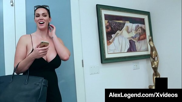 Alison Tyler rides Alex Legend's massive cock in doggy-style and cowgirl positions