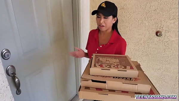 Jay Romero and Rion King's Pizza Delivery Gets Hot and Steamy with Ember Snow
