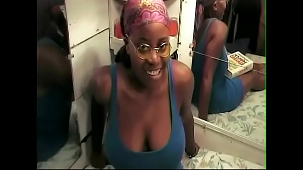 Black ebony teen with huge natural breasts gets onloaded by Maxxx Loadz