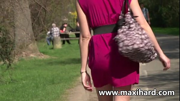 Brunette babe Melyne Leone enjoys anal sex after lake adventure