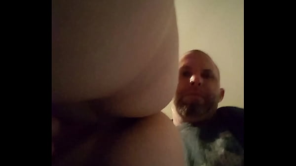 Goodynights licking her pussy while pounding her ass