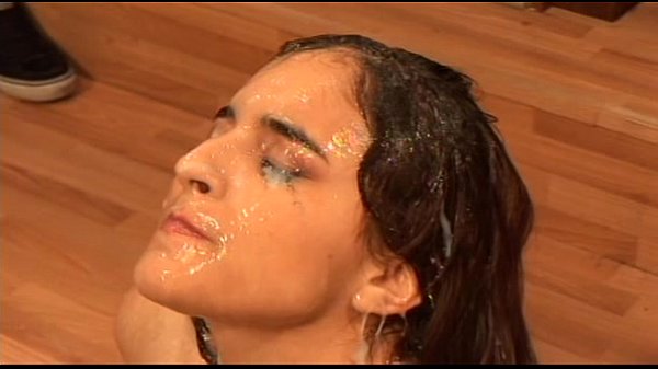 Liliana Moreno cumshot facial cumshot compilation brunette bukkake