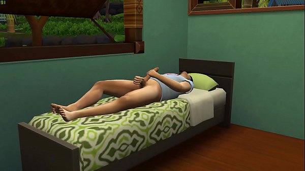 Step mom catches son masturbating and joins in for facial