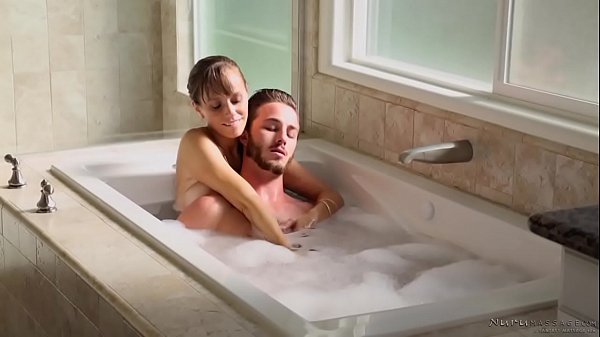 Alana Cruise gives a sensual body massage that turns into a hot milf fuck session