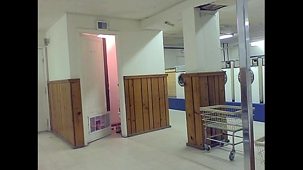 male soloboy strips naked in public laundrymat on main street