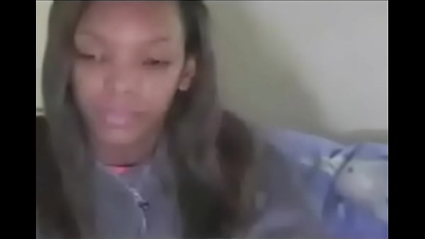 Black ebony teen strips on live cam