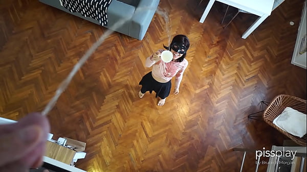 Bruce and Morgan petite amateur piss play compilation