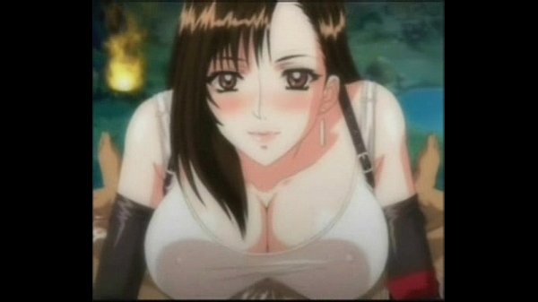 Tifa Mamada hentai blowjob
