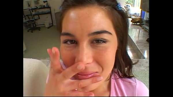 Ashley Blue gives intense brunette blowjob