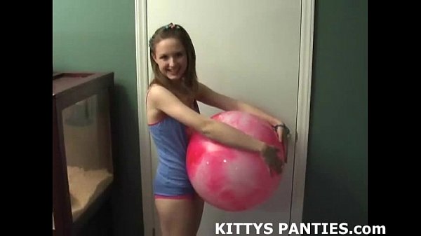 Kitty Kim flashing cute outdoor striptease in a dress