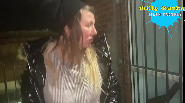 Willywankersfilthfactory street girl Cracky public fuck closeup