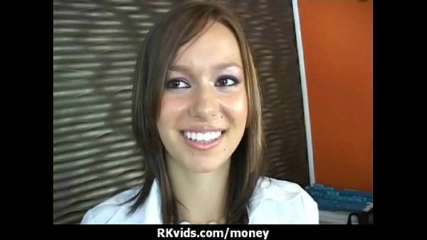 Teen girl gets naked in public to pay rent and has sex with strangers