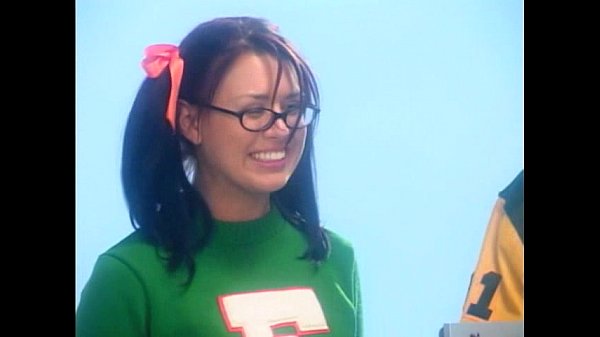 Eva Angelina Teen Blowjob with Brunette Brunette Glasses and Cumshot
