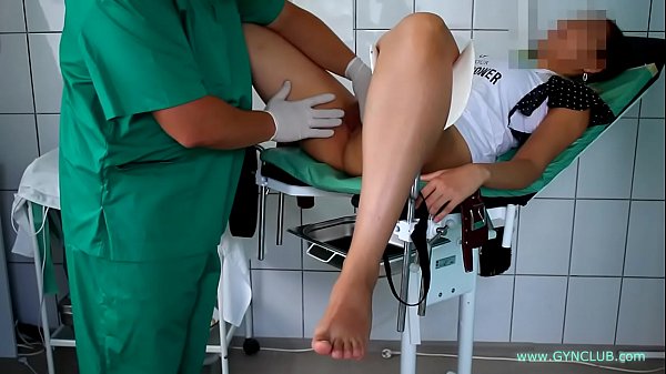 Nurse Nady Gc gives gyno exam with vibrator