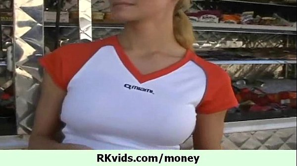 Teen girl sucks for cash with Medapascal