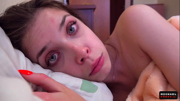 Russian step sister Mihanika learns to deepthroat step brother MichaelFrost