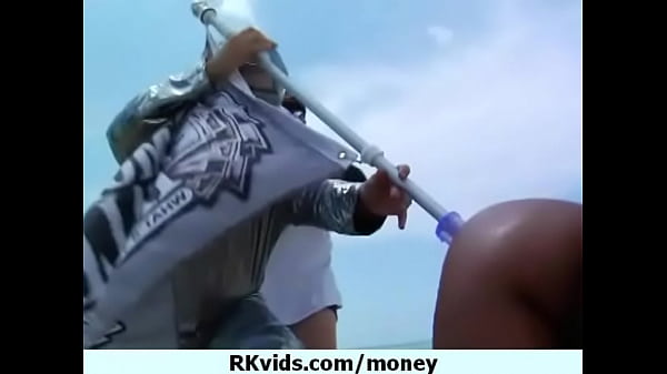 Teen girl pays her bills with sexy sex work