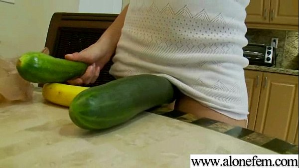 Redhead amateur girl masturbates with vibrator